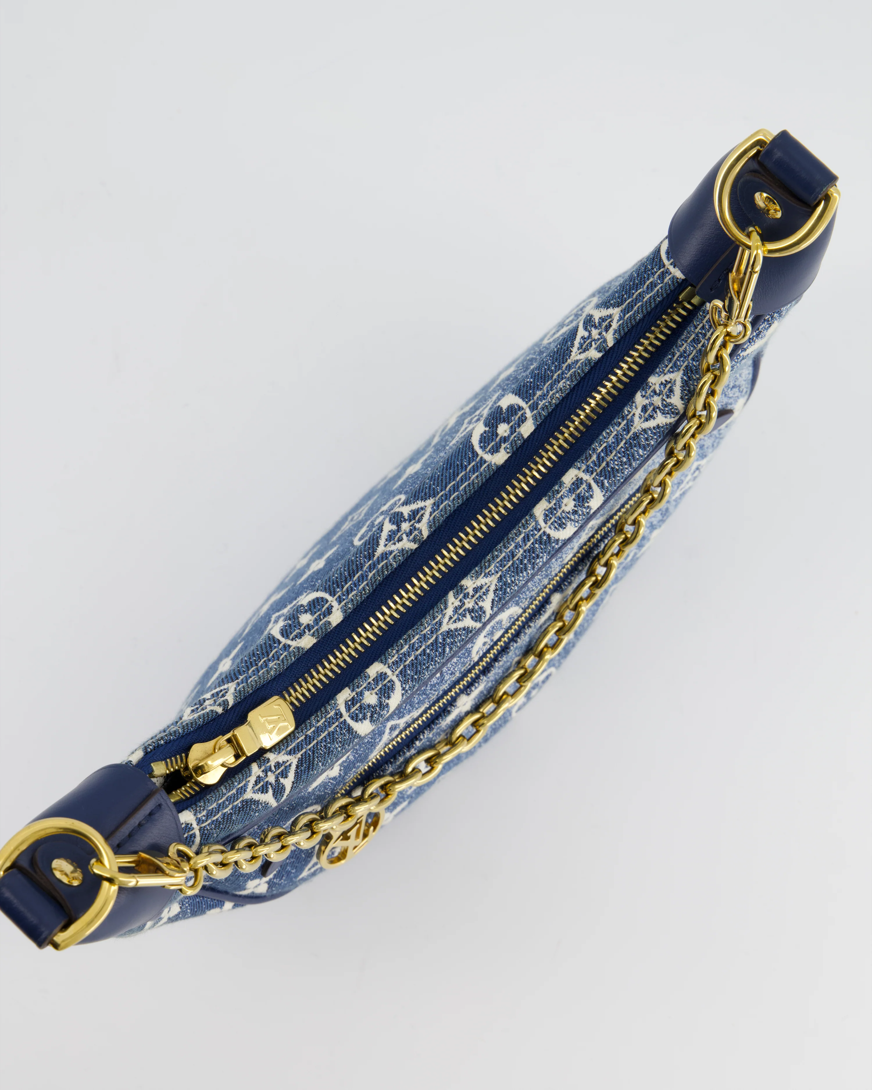 *HOT* Louis Vuitton Denim Monogram Loop Bag - Image 18