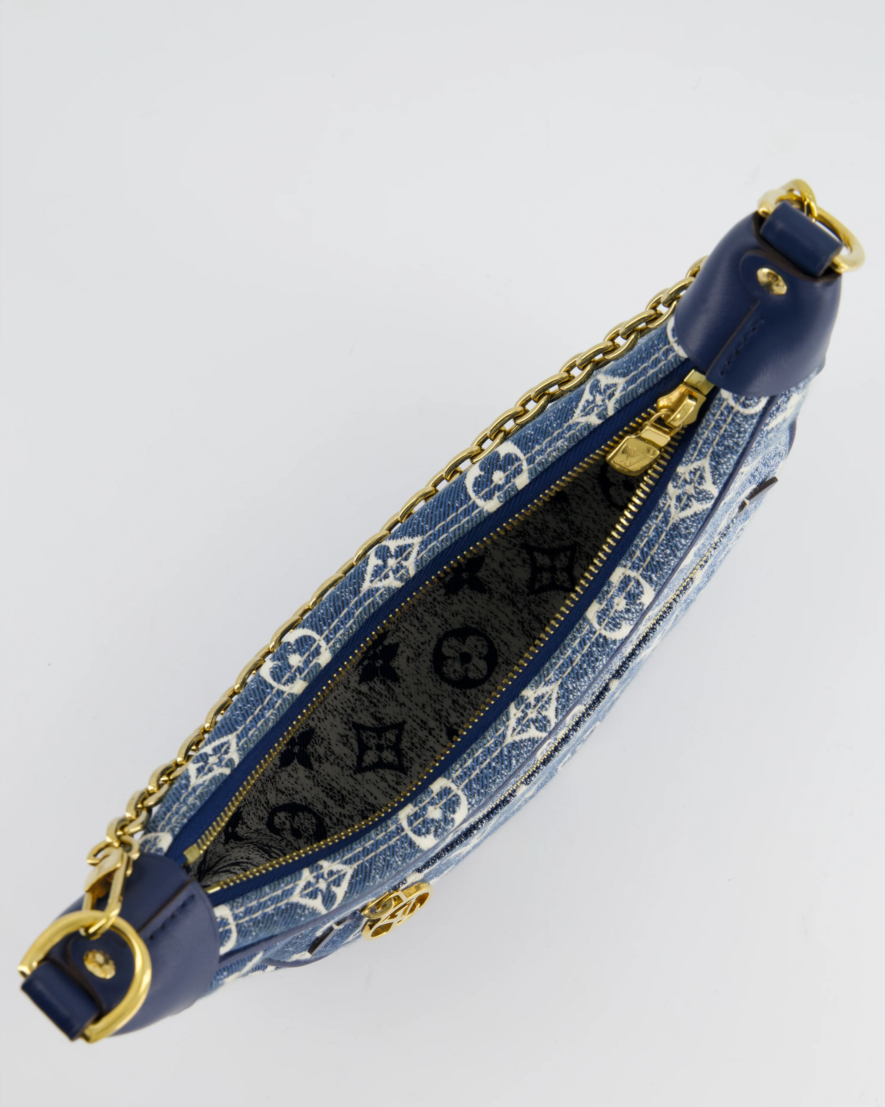 *HOT* Louis Vuitton Denim Monogram Loop Bag - Image 19
