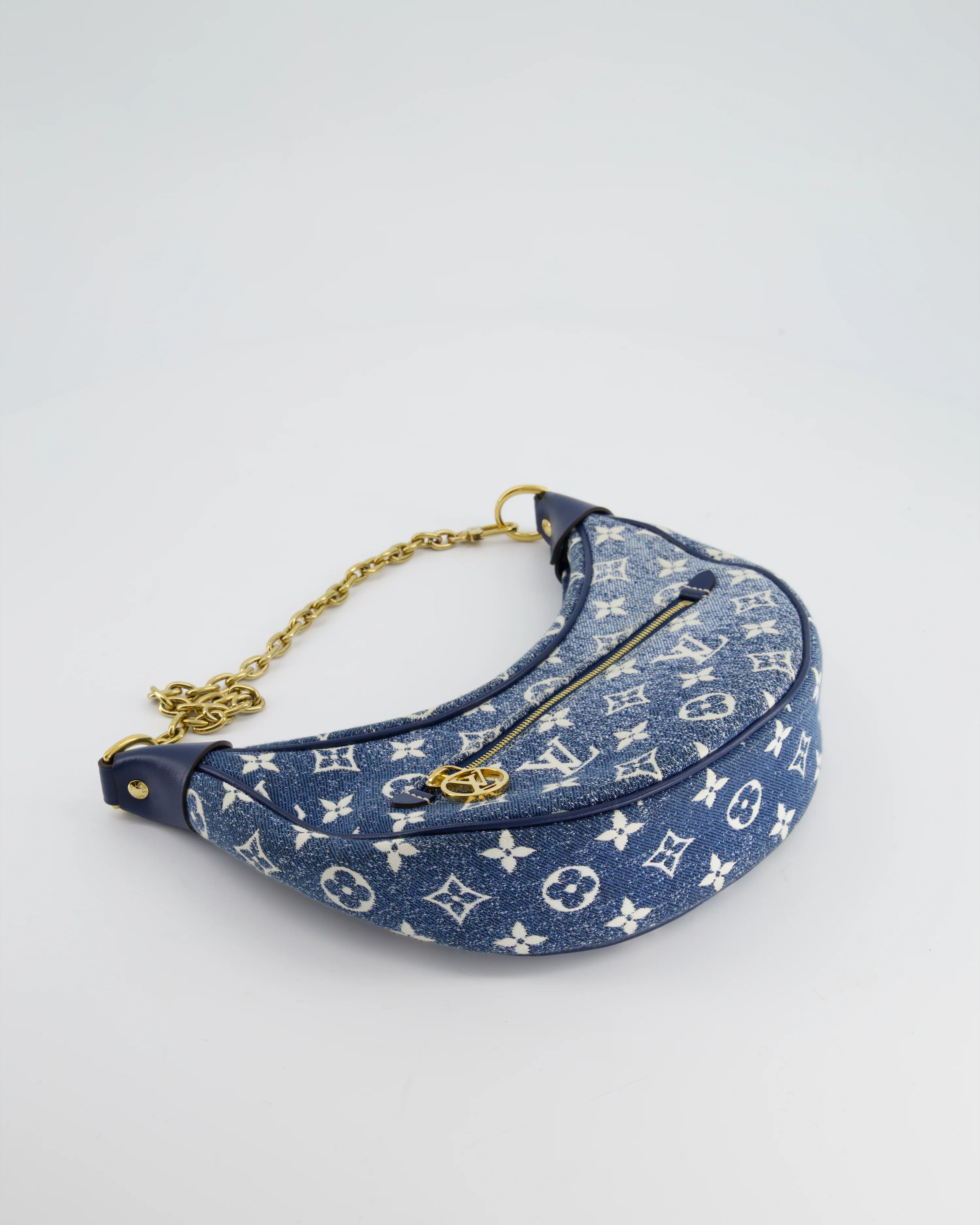*HOT* Louis Vuitton Denim Monogram Loop Bag - Image 20