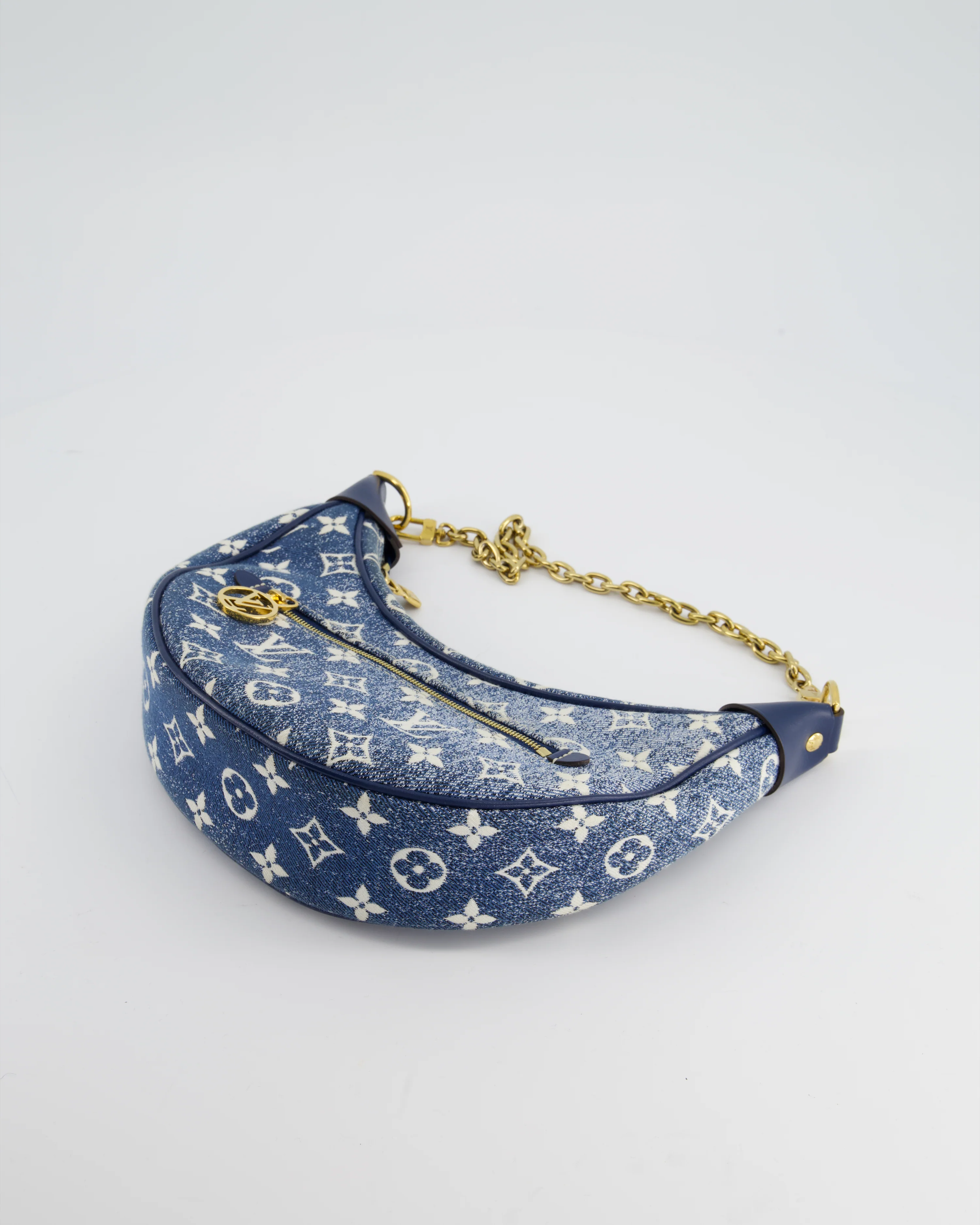 *HOT* Louis Vuitton Denim Monogram Loop Bag - Image 21