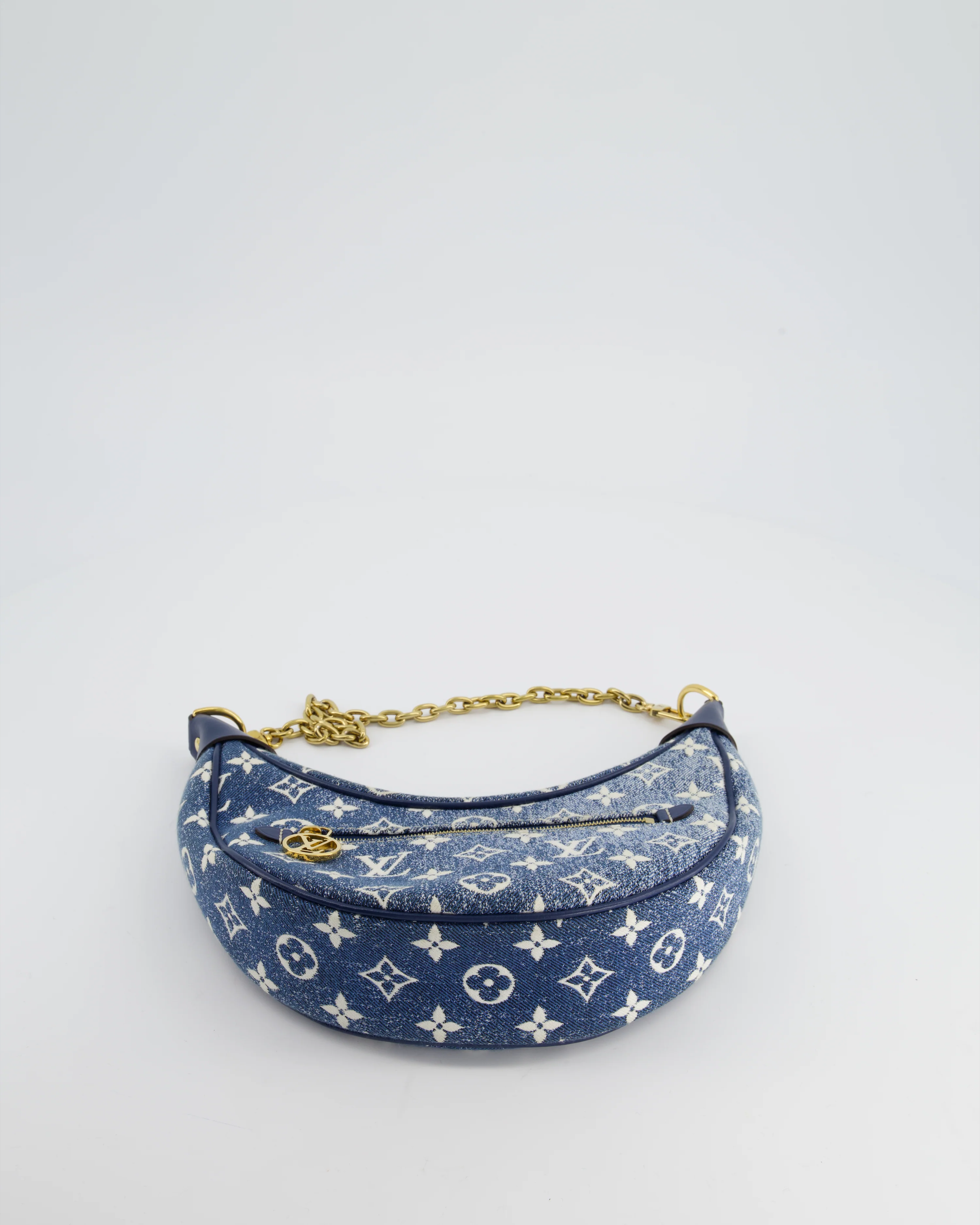 *HOT* Louis Vuitton Denim Monogram Loop Bag - Image 22