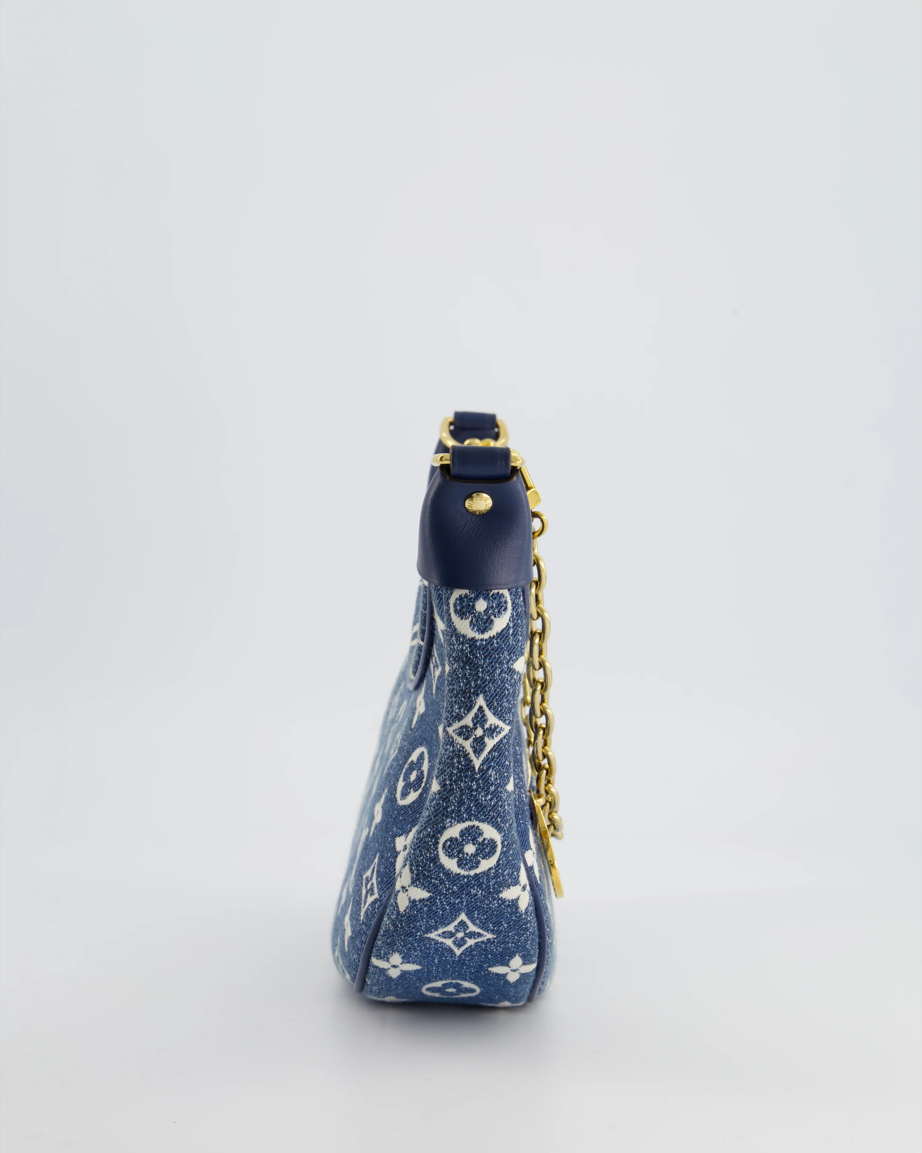 *HOT* Louis Vuitton Denim Monogram Loop Bag - Image 7