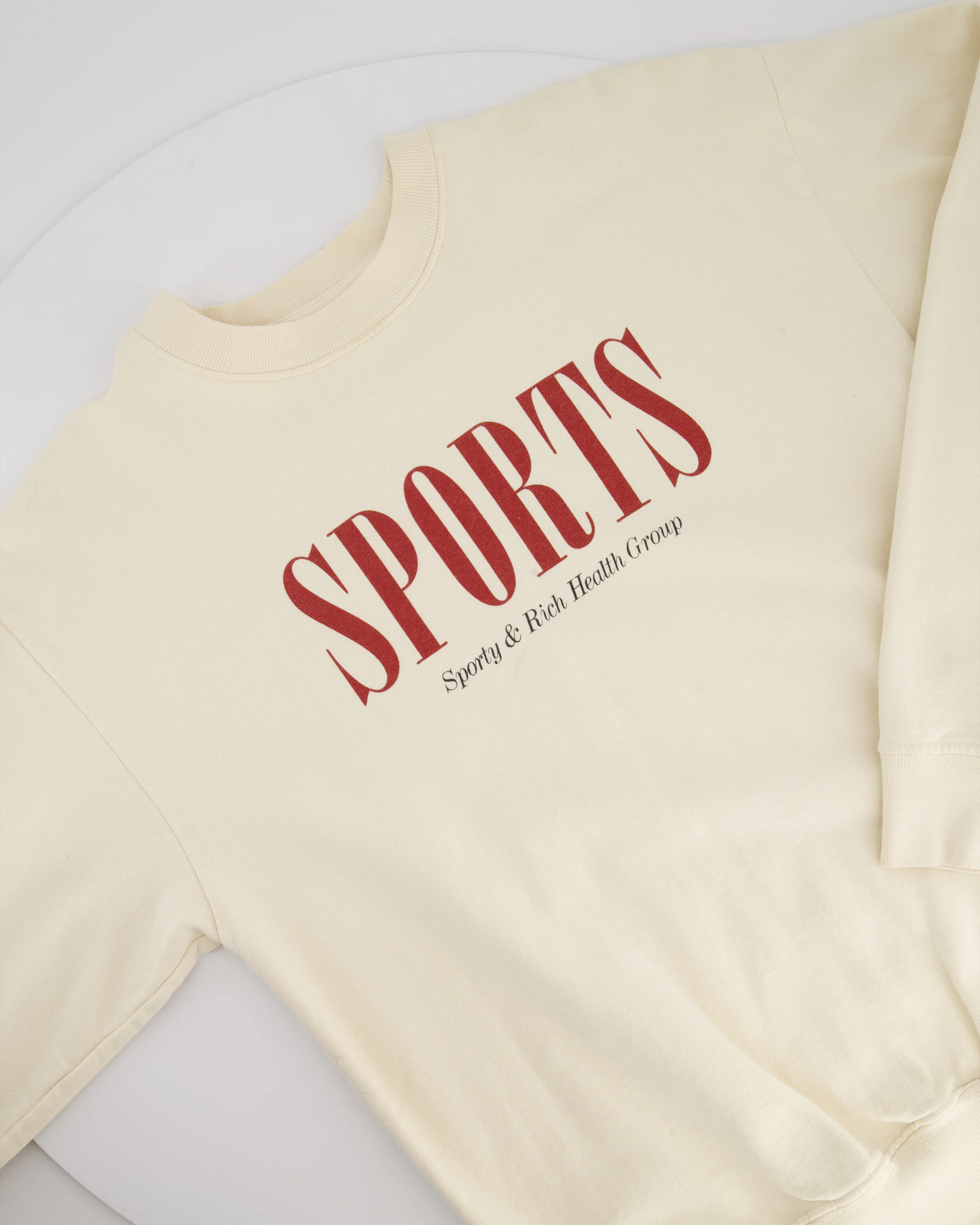 Sporty & Rich Beige Crewneck Size S (UK 6/8)