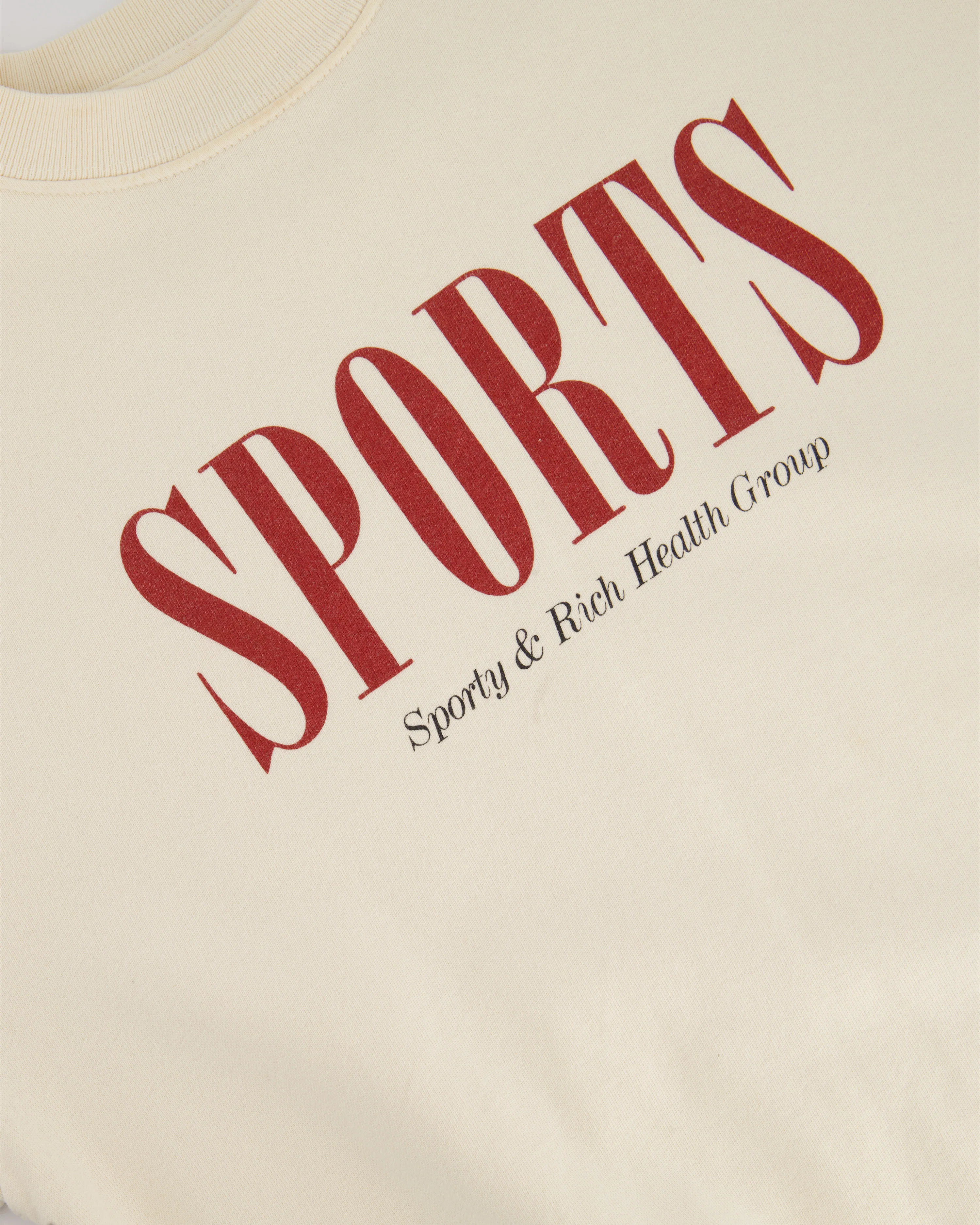 Sporty & Rich Beige Crewneck Size S (UK 6/8) - Image 2