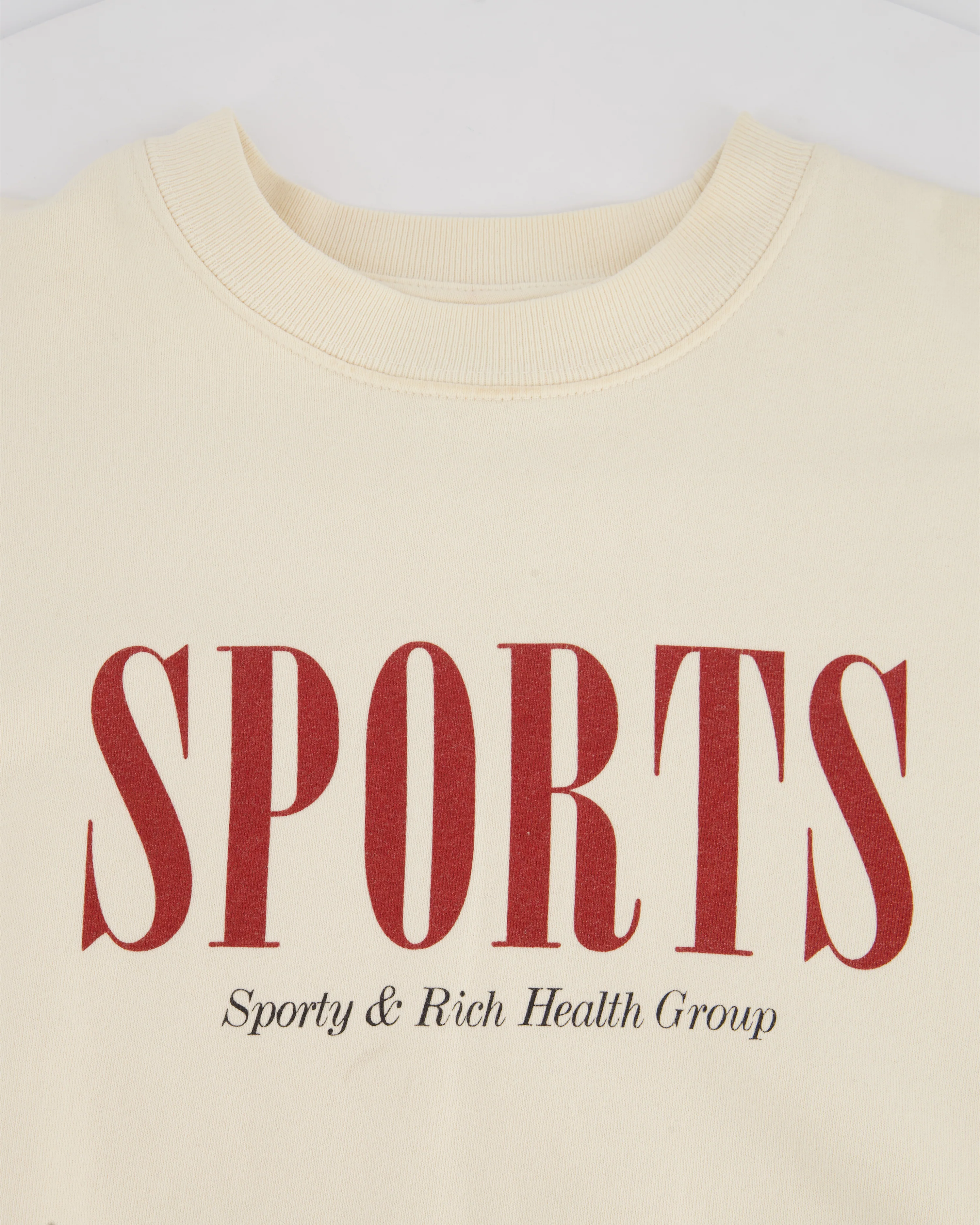 Sporty & Rich Beige Crewneck Size S (UK 6/8) - Image 3