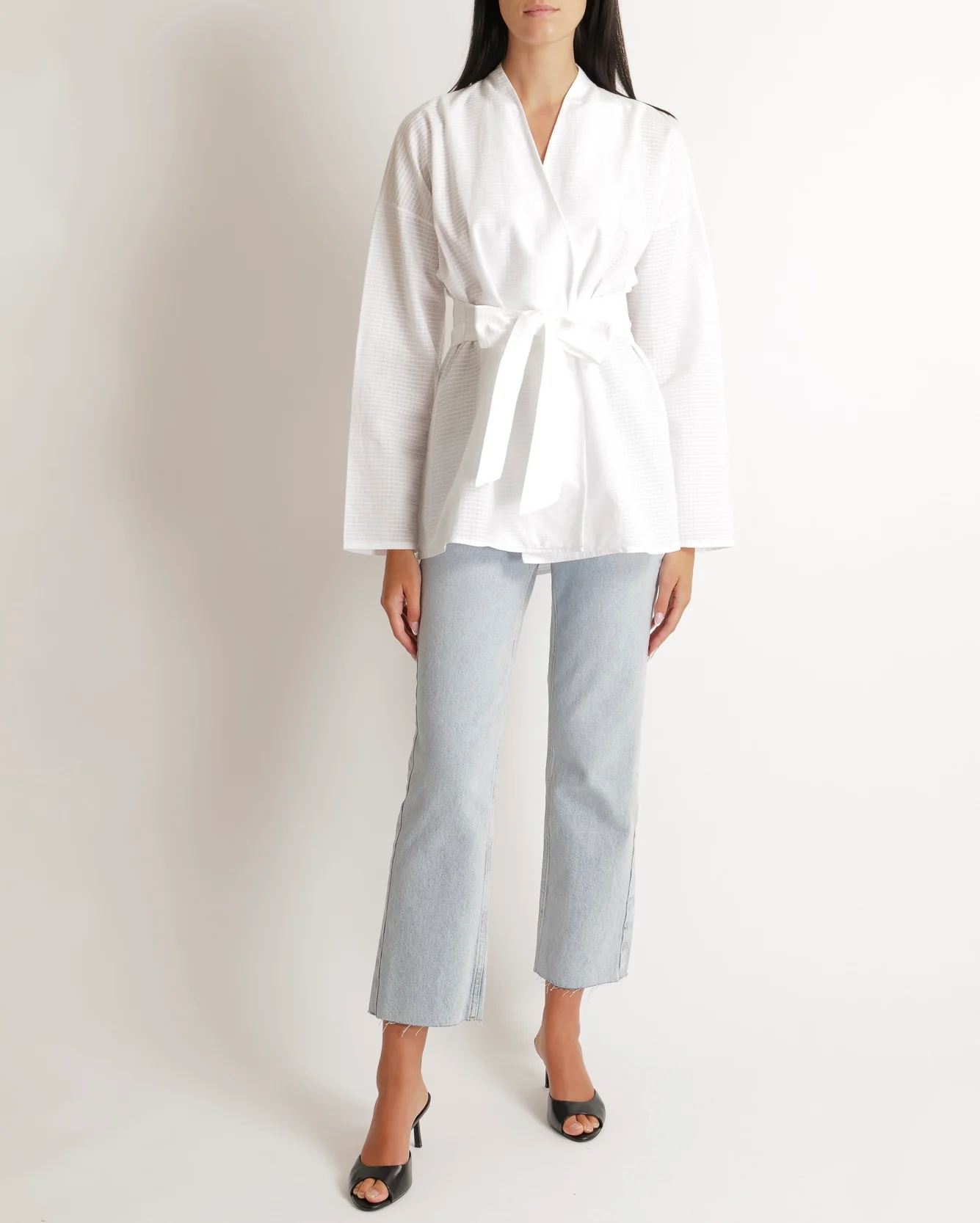 Tove White Arya Top with Belt Size FR 34 (UK 6) RRP £495 - Image 3