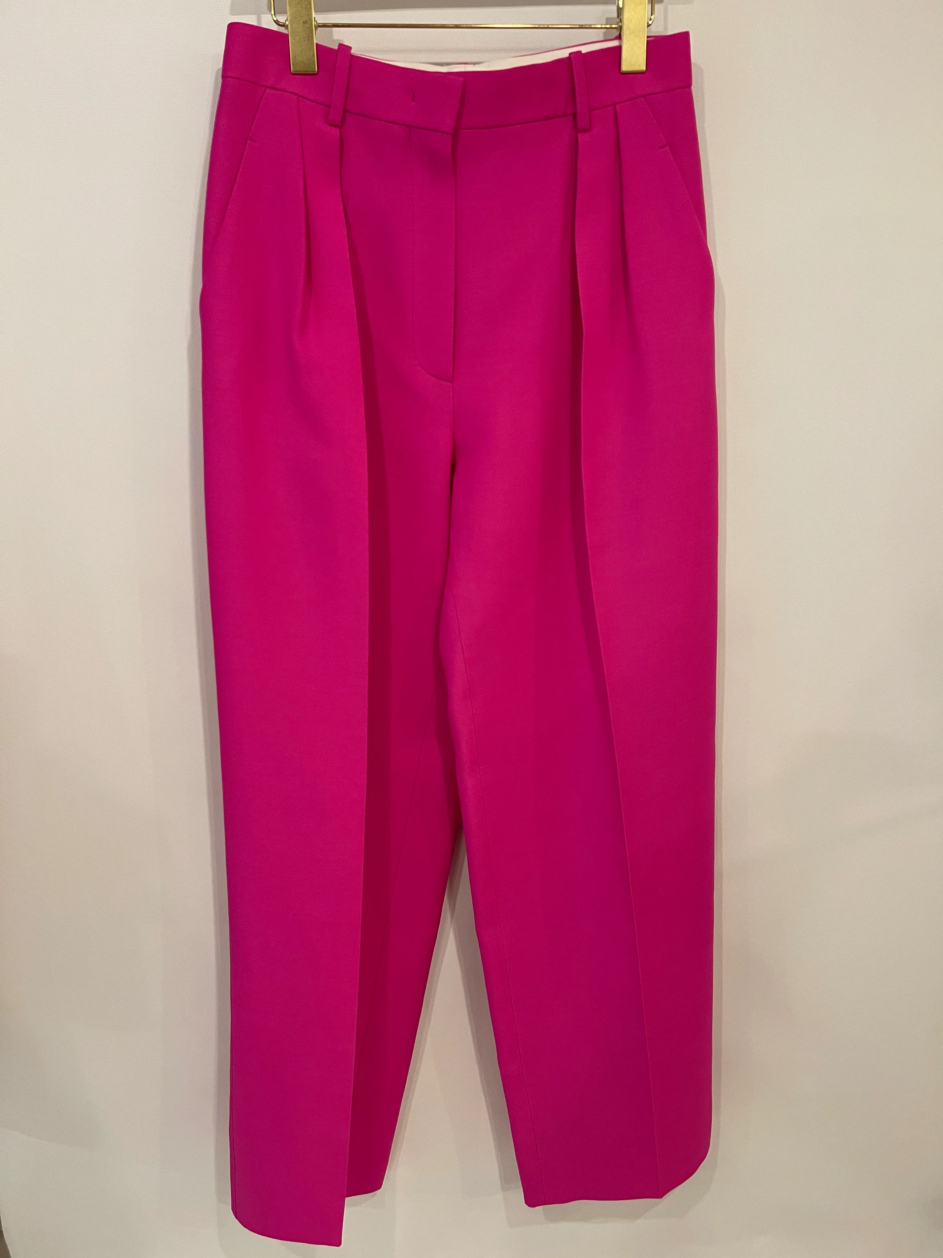 Valentino Hot Pink Blazer Jacket and Matching Trousers Set Size IT 42 (UK 10) - Image 16
