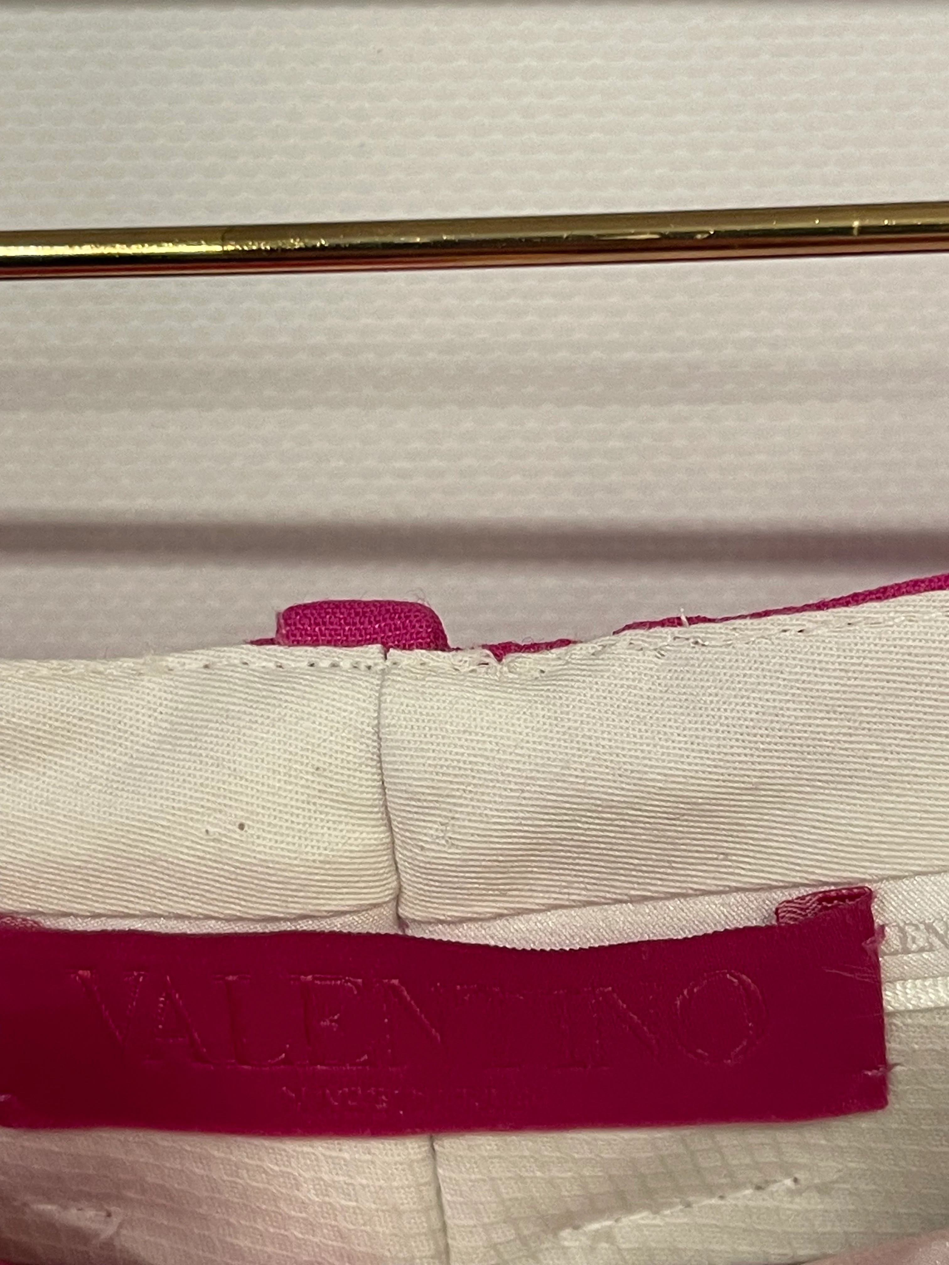 Valentino Hot Pink Blazer Jacket and Matching Trousers Set Size IT 42 (UK 10) - Image 19