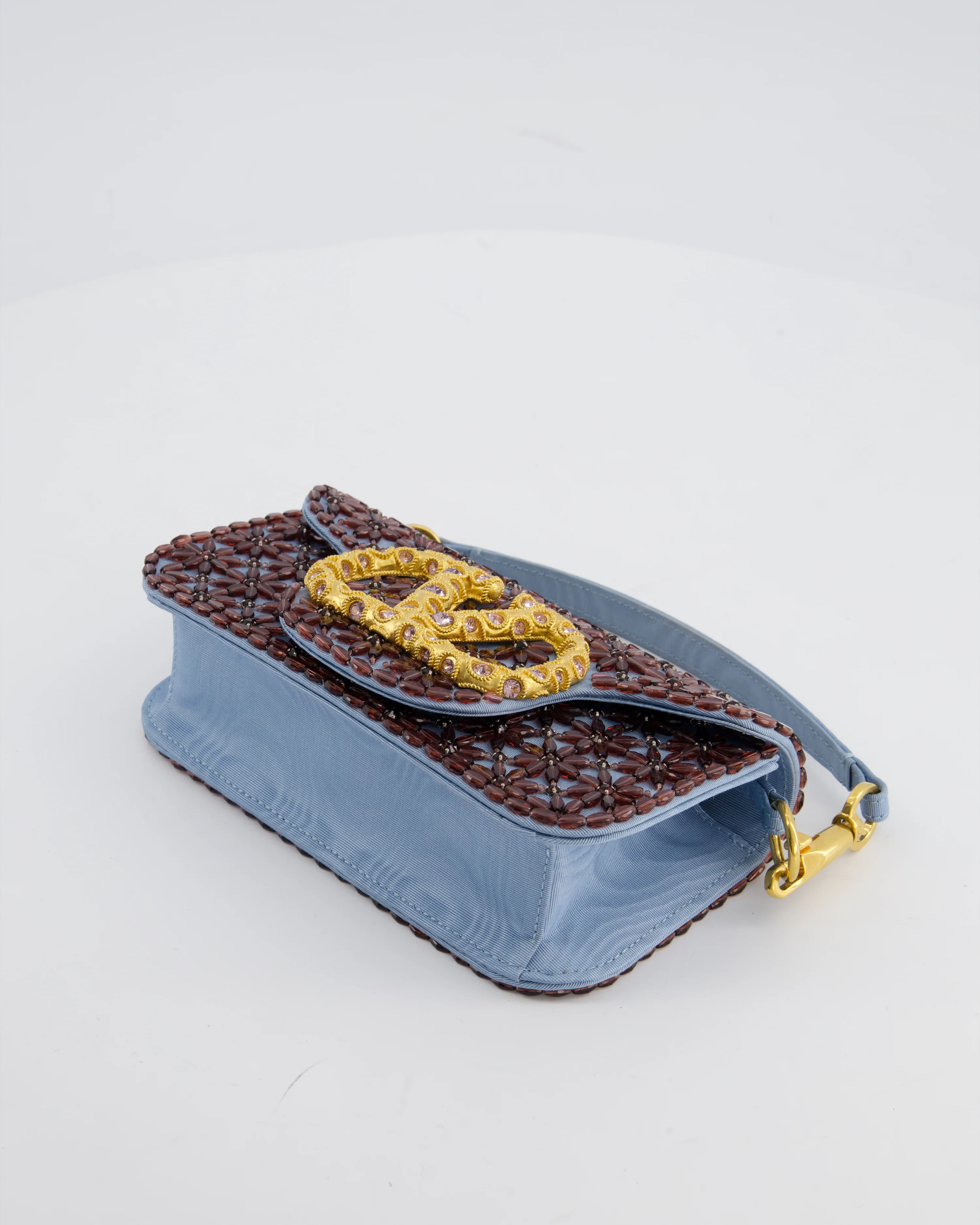 Valentino Multi Small Embroidered Loco Shoulder Bag with Gold tone Hardware RRP £3250 - Image 19