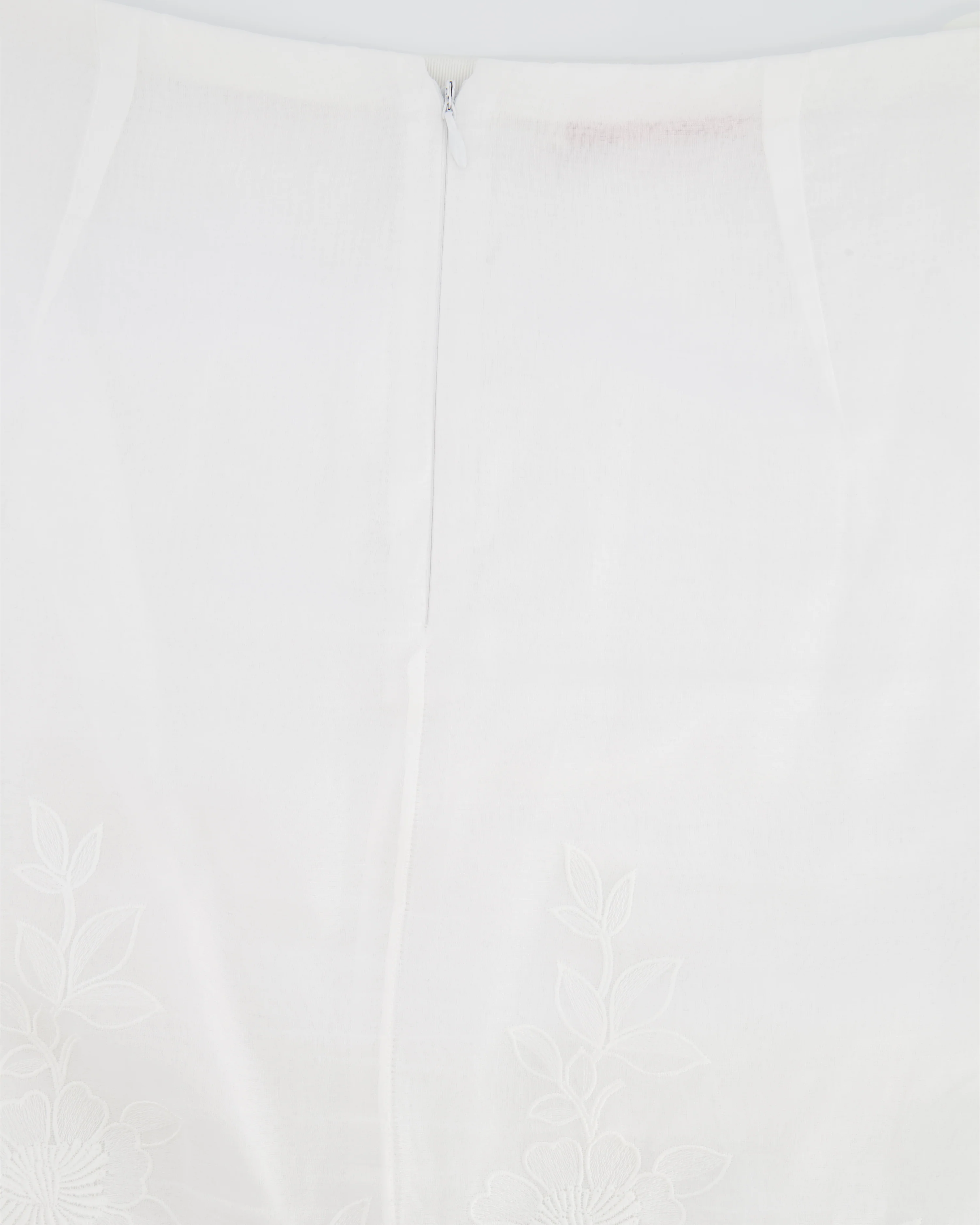 Valentino White Floral Embroidered Maxi Skirt Size IT 42 (UK 10) RRP £2,800 - Image 7
