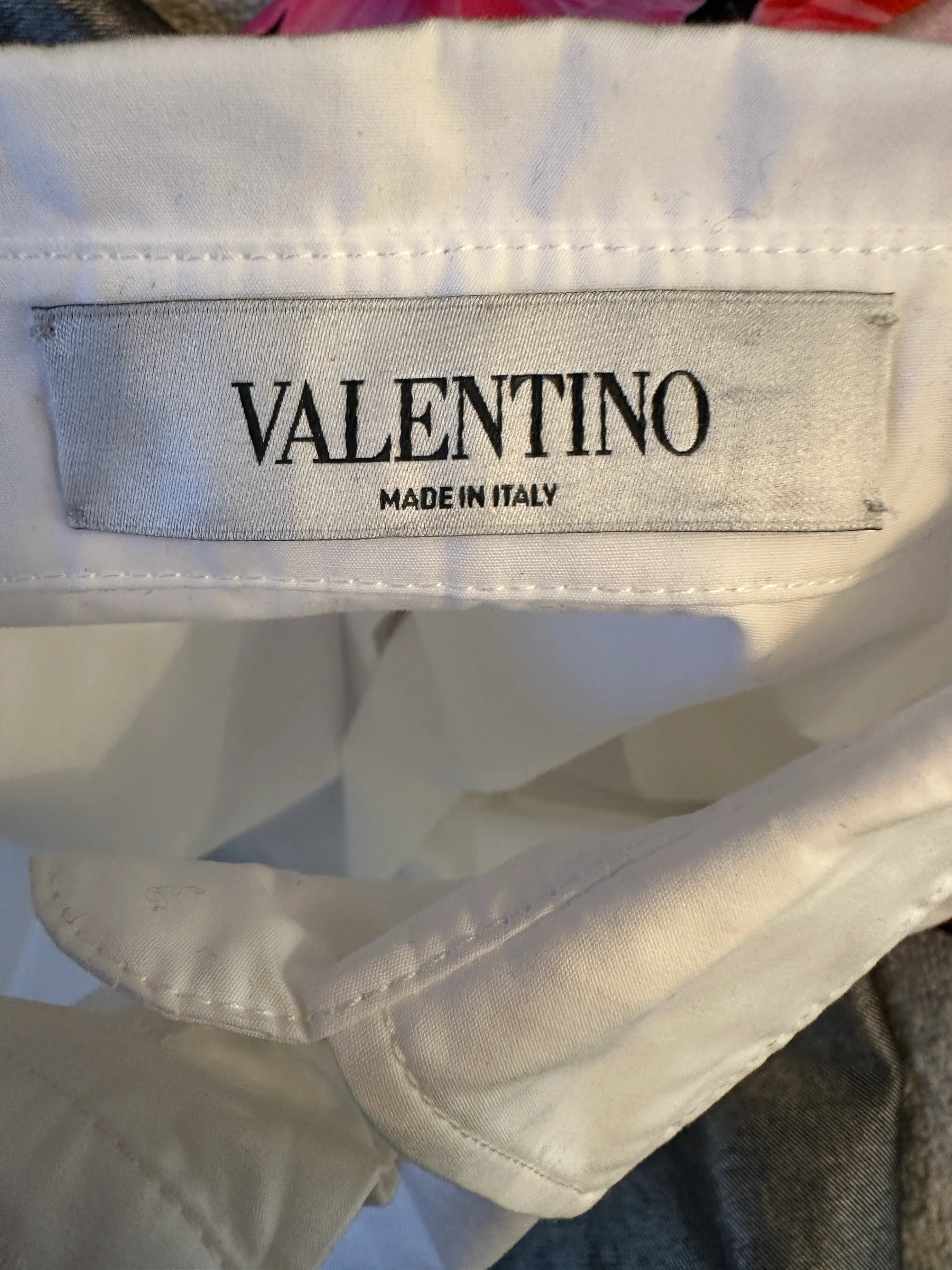 Valentino White Long Sleeve Cotton Button Down Playsuit Size IT 36 (UK 4) - Image 7