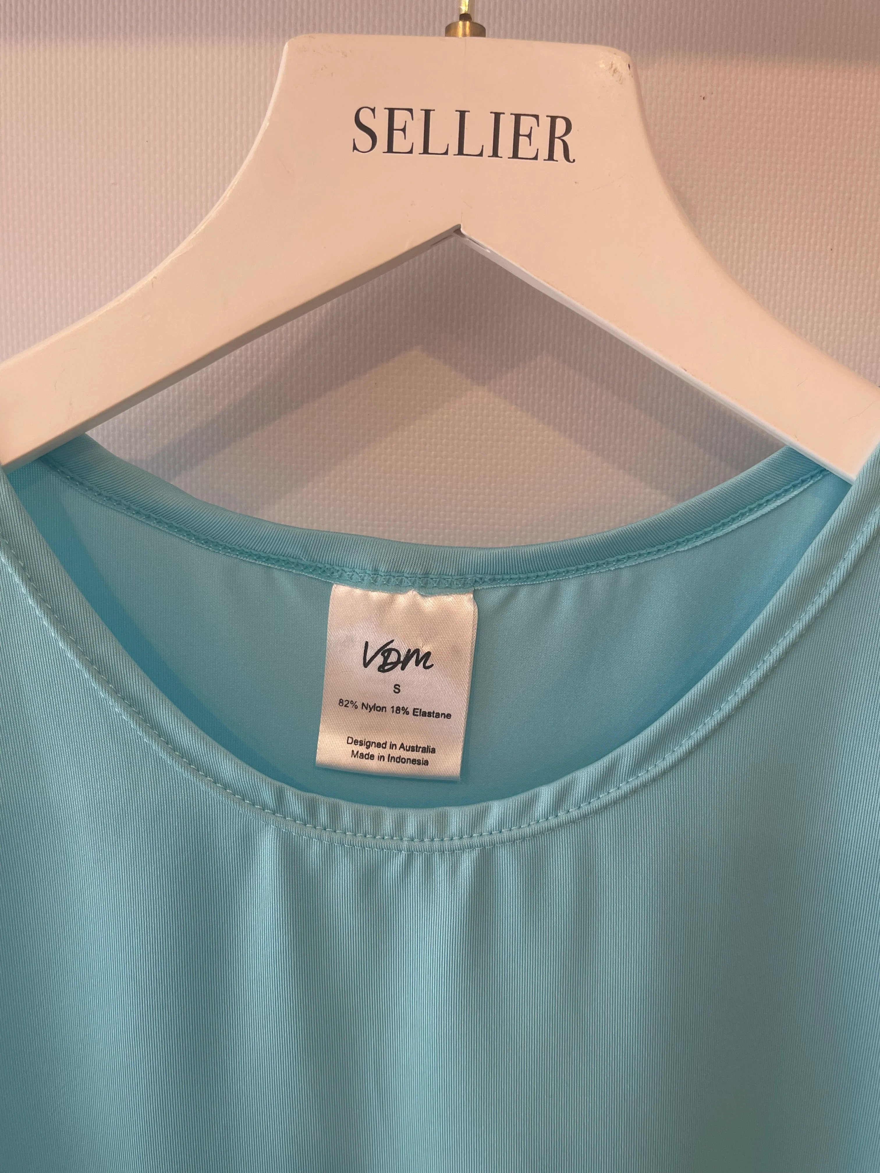 VDM Light Blue Top and Midi Skirt Set Size S (UK 8) - Image 10