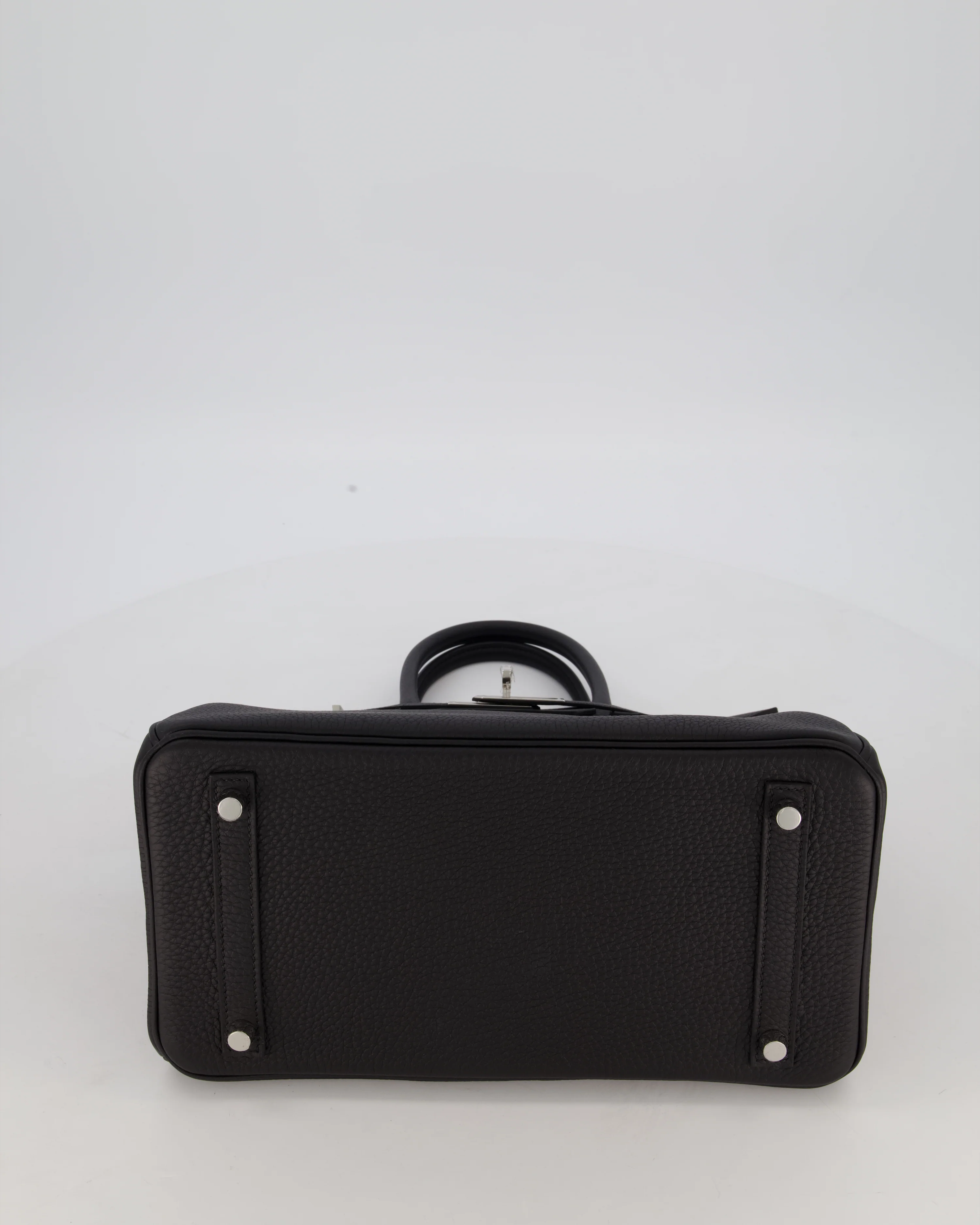 *VERY RARE* Hermès Birkin 30 Retourne Bag in Noir Togo Leather with Palladium Hardware - Image 17