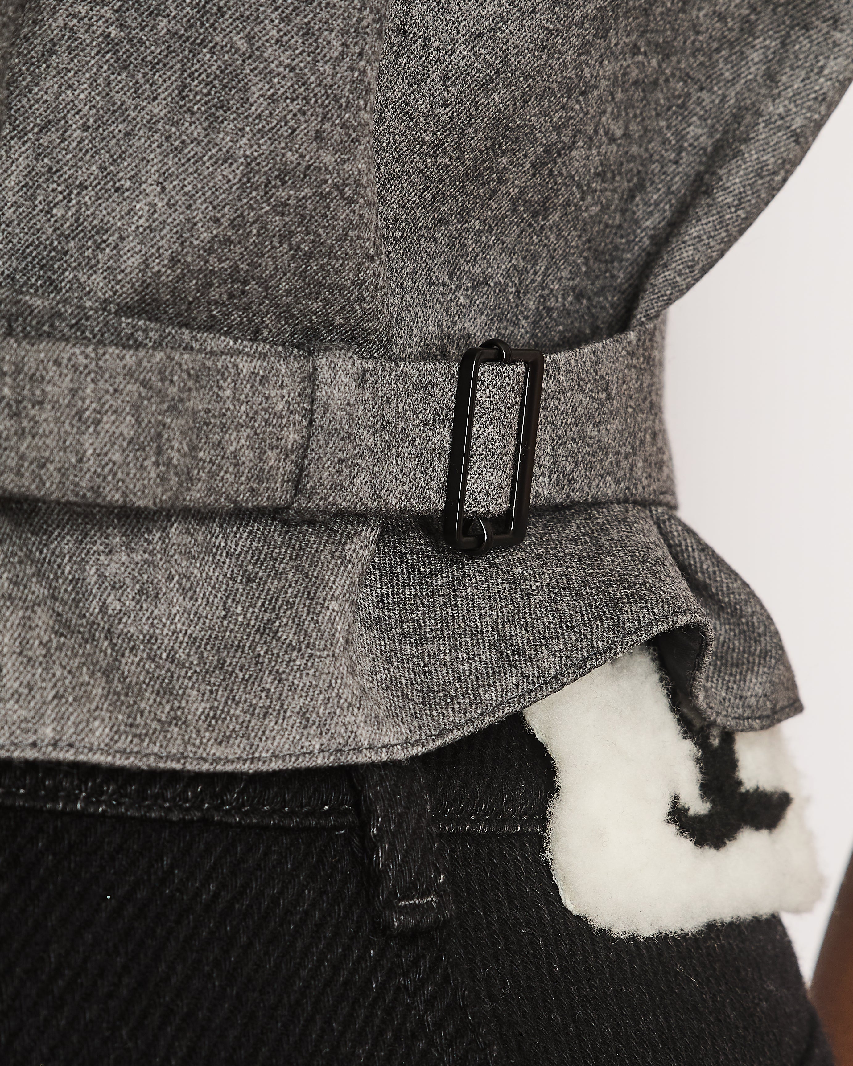 Wardrobe NYC Grey Two-Piece Waistcoat and Blazer Set Size S/M (UK 8/10) - Image 7
