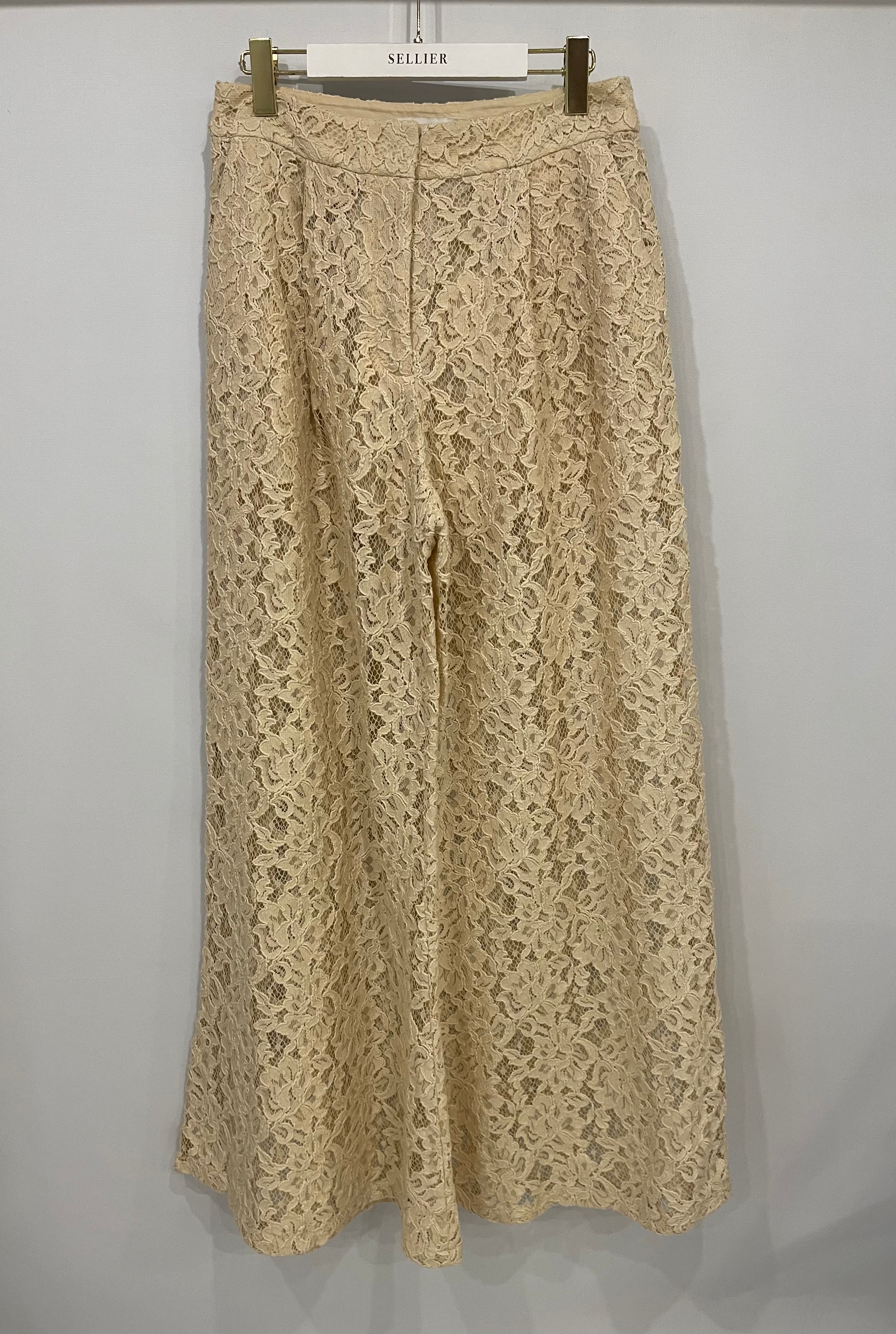 Zimmermann Beige Lace Natura Shirt and Trousers Set Size 2 (UK 10/12) RRP £1,200 - Image 22